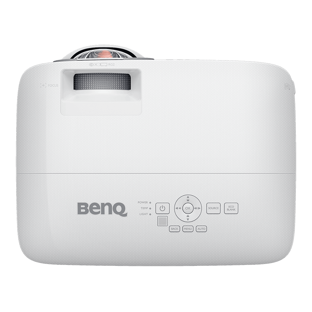 BenQ MX808STH projector, top view