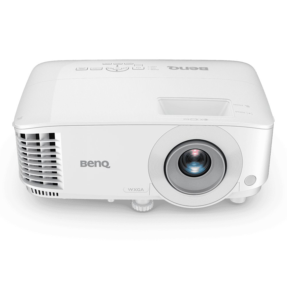 BenQ MW560 projector, three-quarter front view