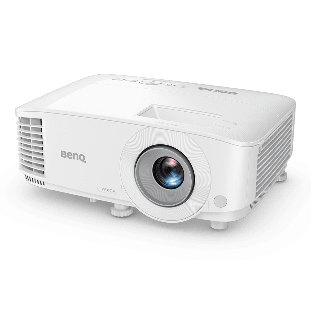 BenQ MW560 projector, three-quarter left view