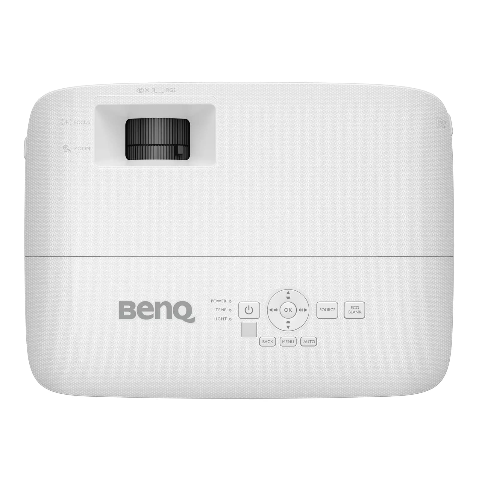 BenQ TH575i Full HD projector, top view showing control panel