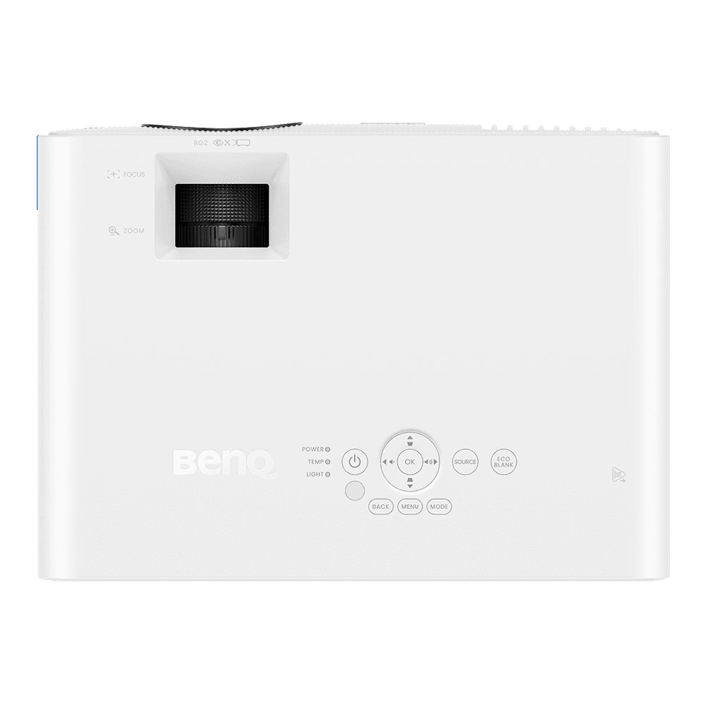 BenQ LW550 projector, top view