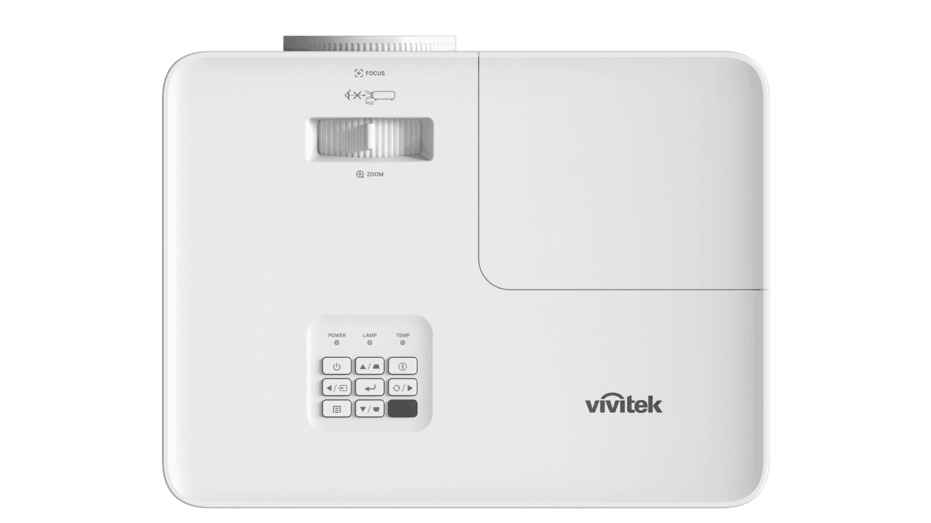 Vivitek DW350 projector, top view