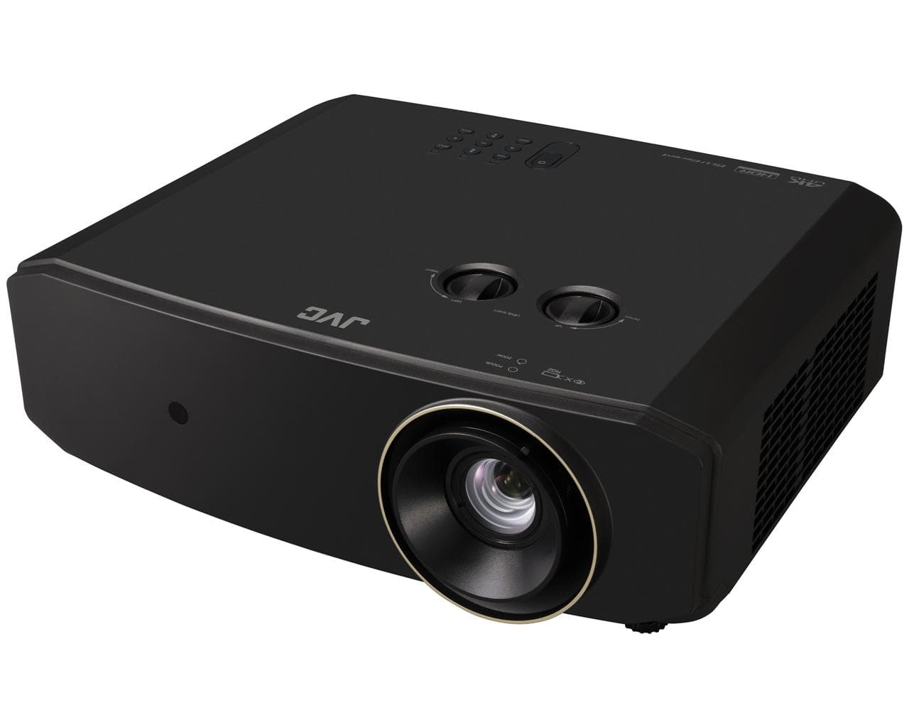 JVC LX-NZ30 projector in black, side view