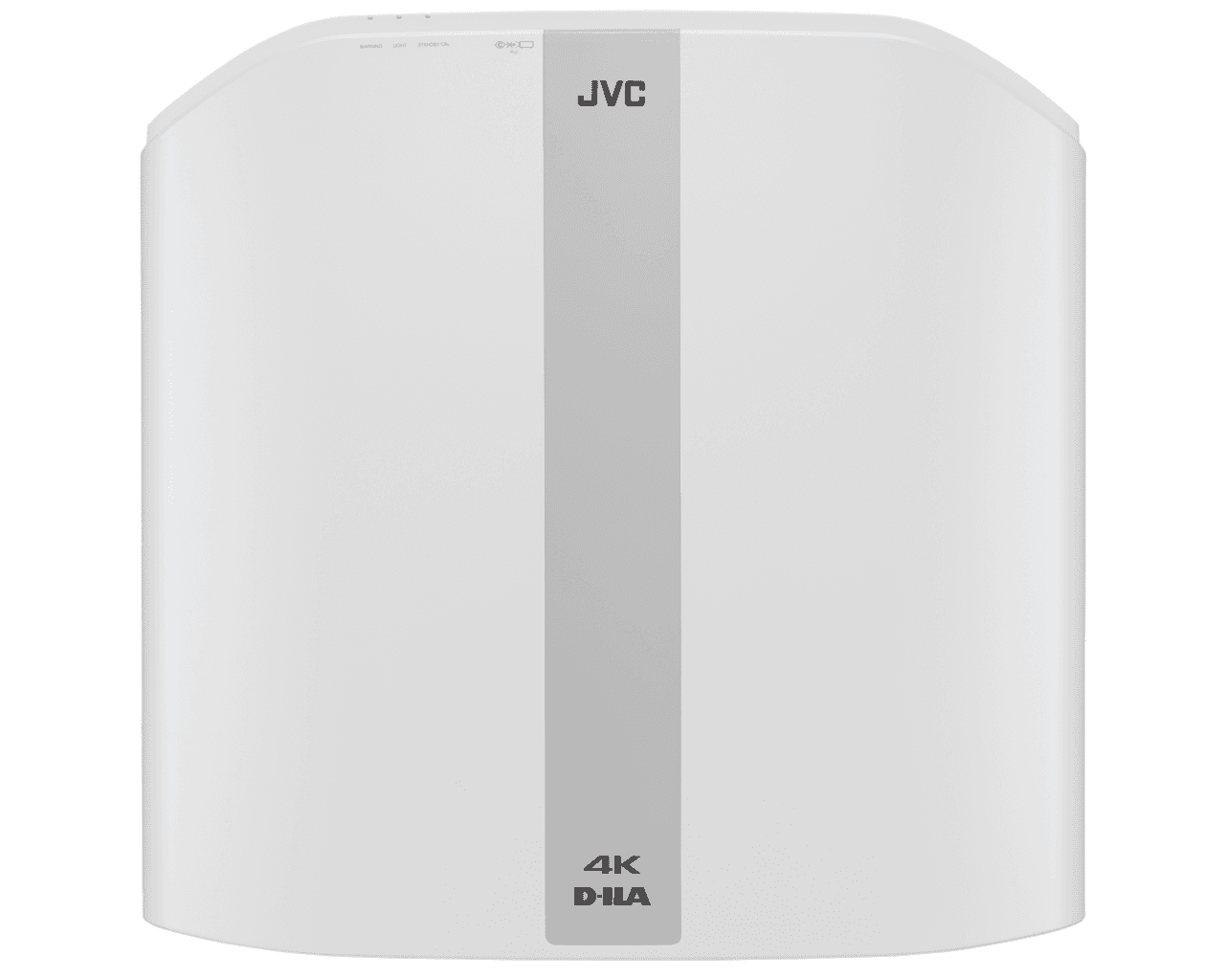 JVC DLA-NP5WE projector in white, top view