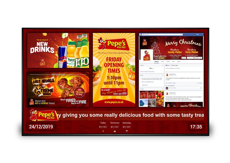 Allsee Technologies DM50D 50" Network Digital Menu Board