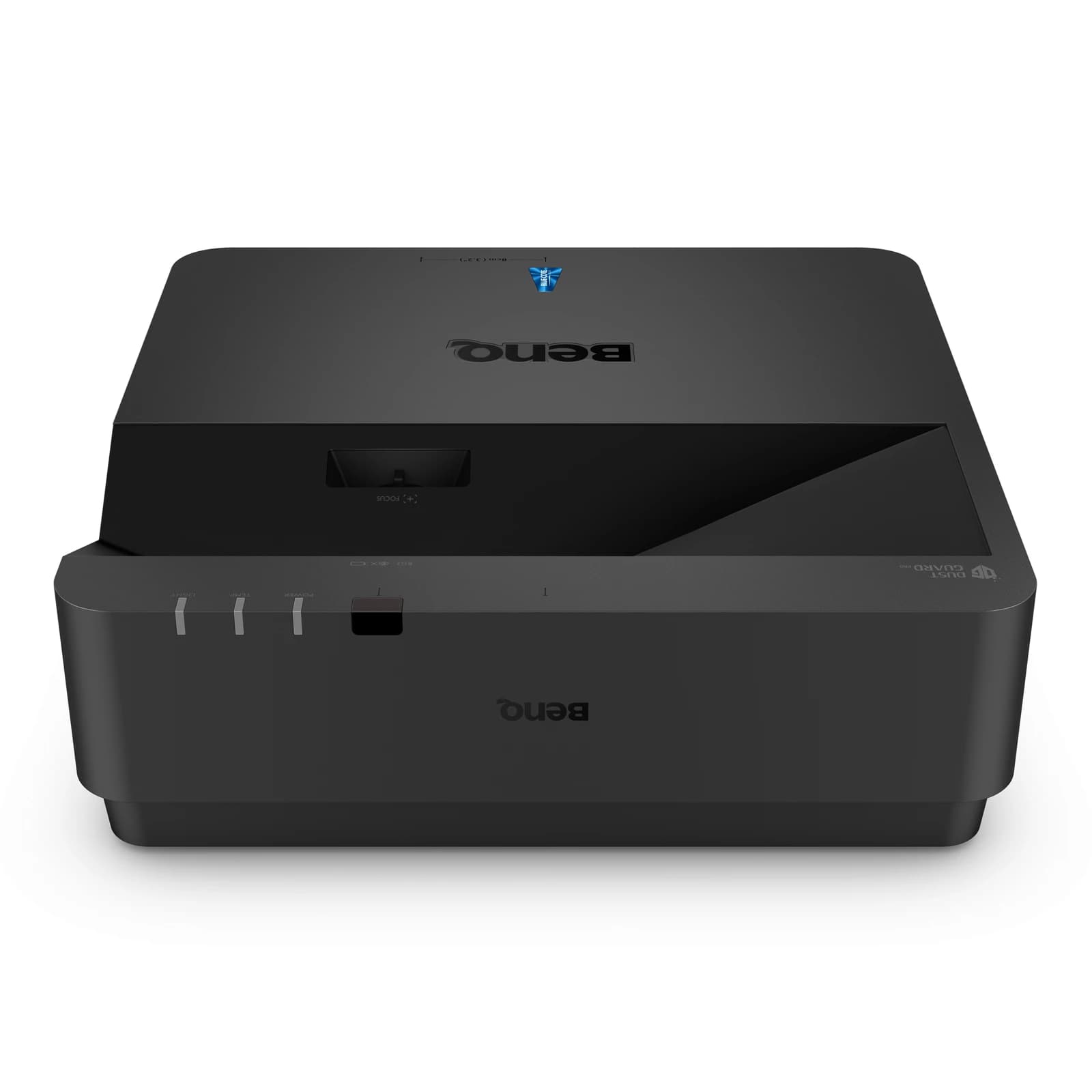 BenQ LU960UST+ ultra short throw projector, three-quarter front view