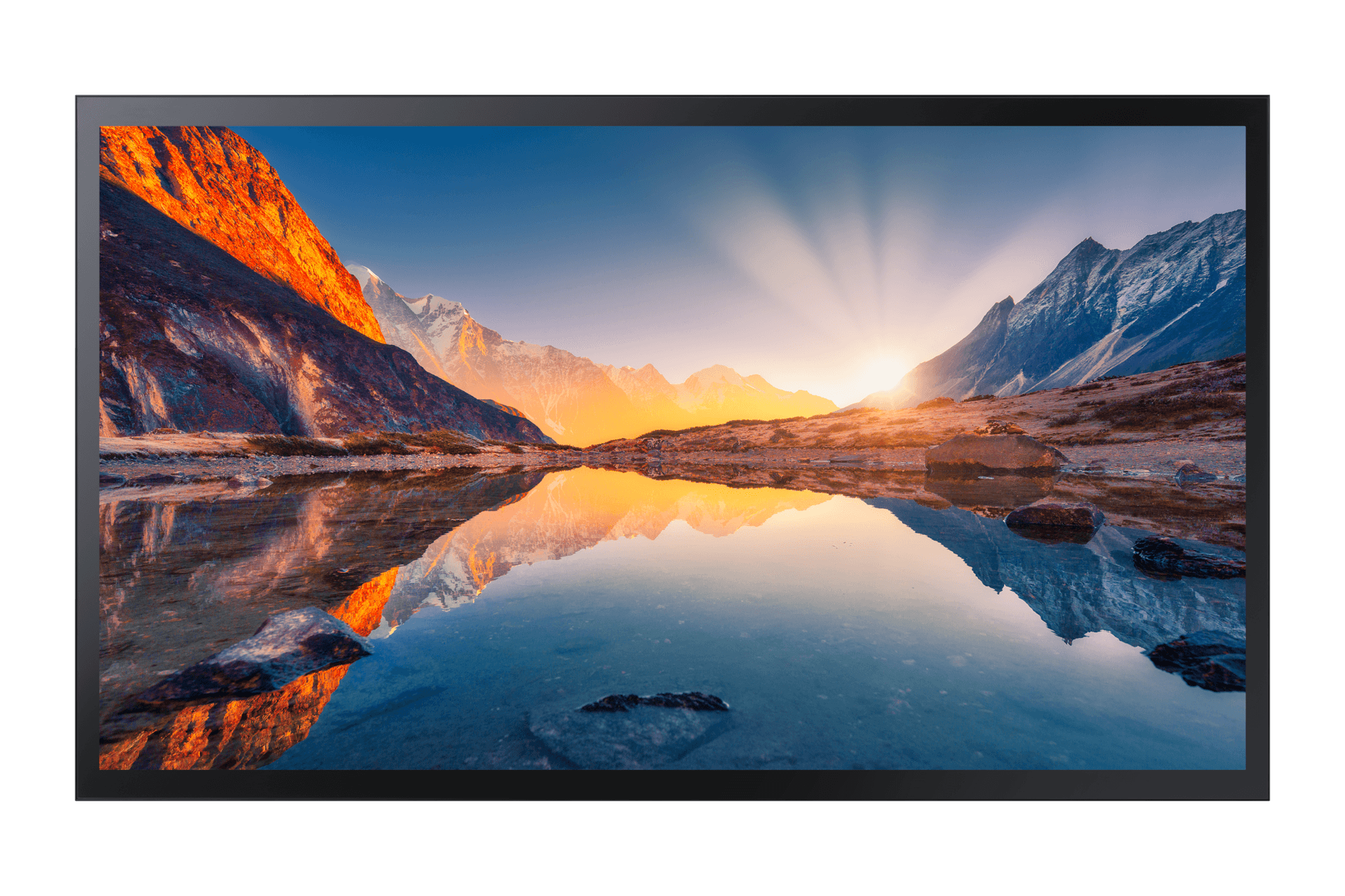 Samsung QM43B-T Digital signage flat panel 109.2 cm (43") LCD Wi-Fi 500 cd/m² 4K Ultra HD Black Touchscreen Built-in processor Tizen 6.5 24/7