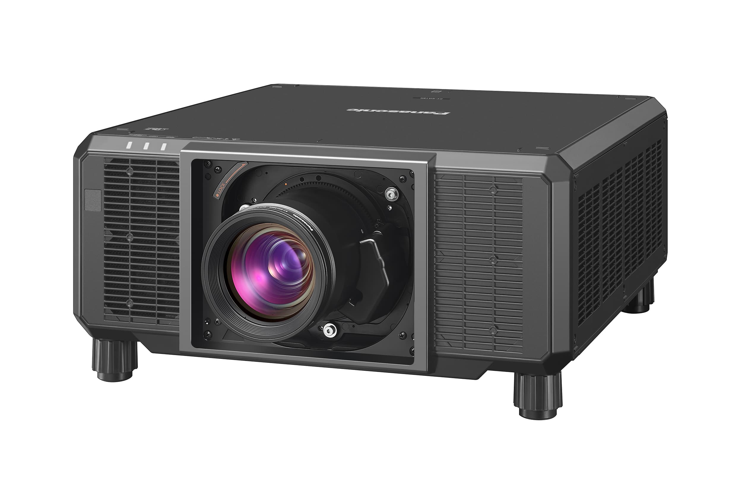 Panasonic PT-RQ18KEJ projector, slant left view