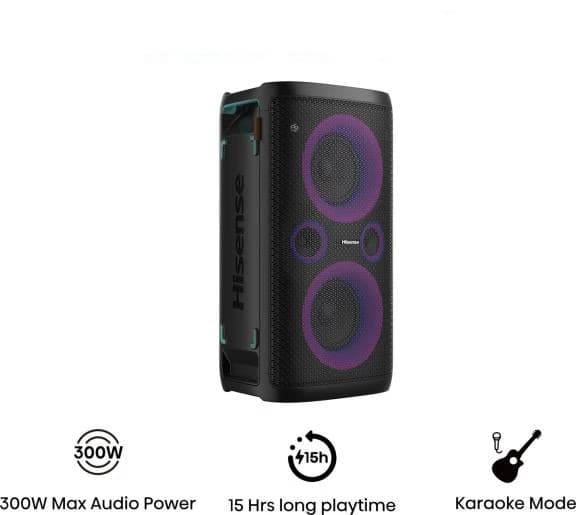 Hisense 300W party storm Speaker
