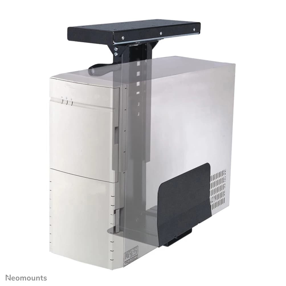 Neomounts CPU-D250BLACK cpu holder - Desk-mounted CPU holder - 30 kg - Black - 180° - 0 - 180° - Taiwan