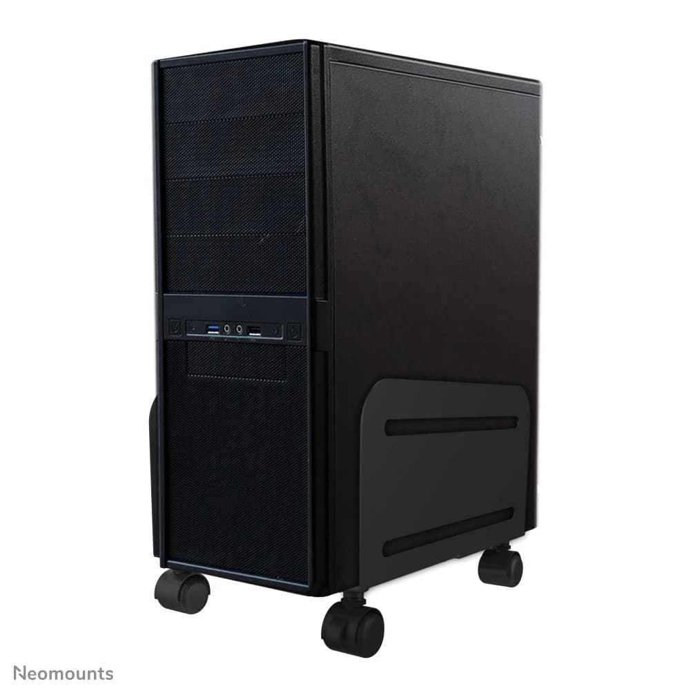 Neomounts CPU-M100BLACK cpu holder - Cart CPU holder - Tower - 10 kg - Black - China - 12 cm