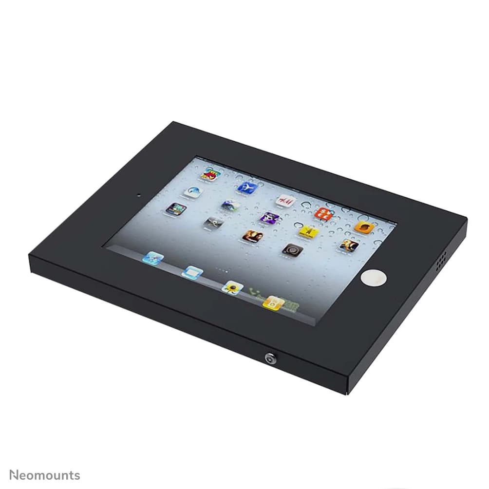 Neomounts IPAD2N-UN20BLACK tablet holder for 9.7 iPad/ iPad Air - 20 mm - 300 mm - 230 mm - 49 cm - 31.5 cm - 25 cm