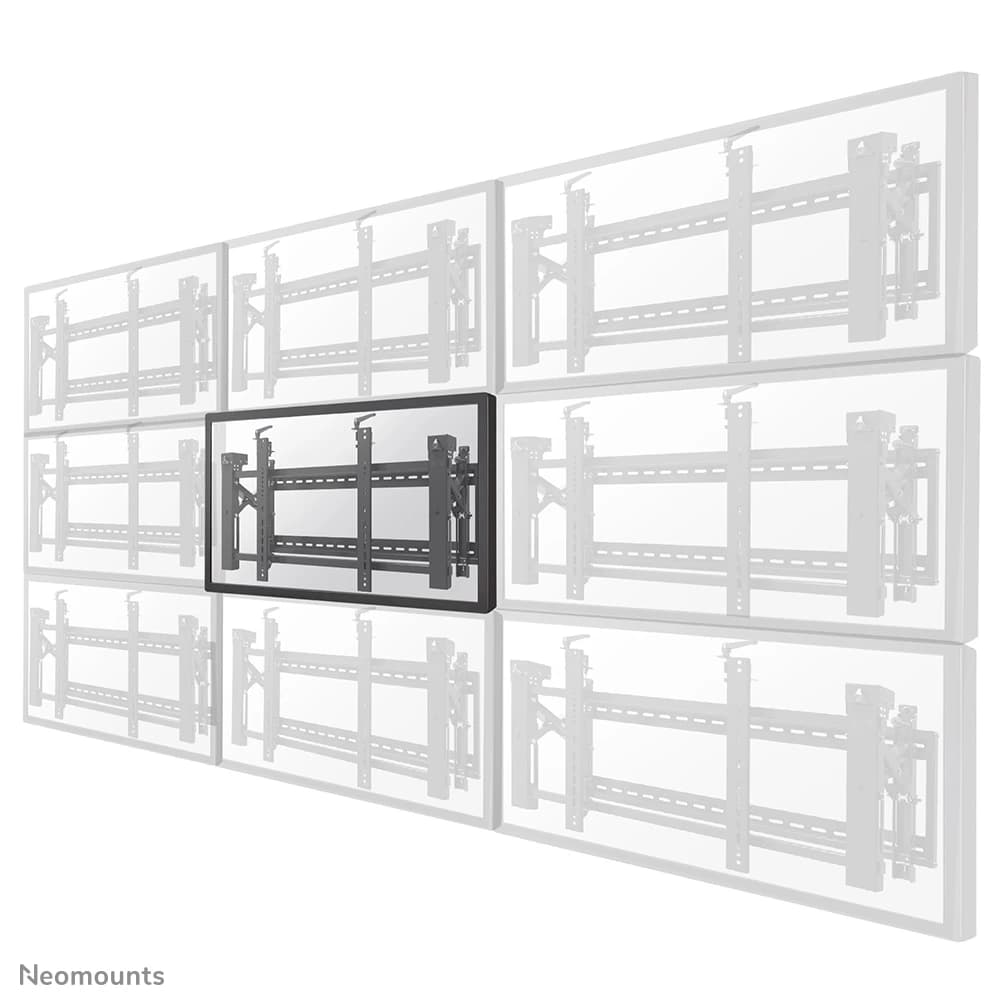 Neomounts LED-VW2000BLACK video wall mount - 70 kg - 81.3 cm (32) - 190.5 cm (75) - 200 x 200 mm - 600 x 400 mm - 0 - 12