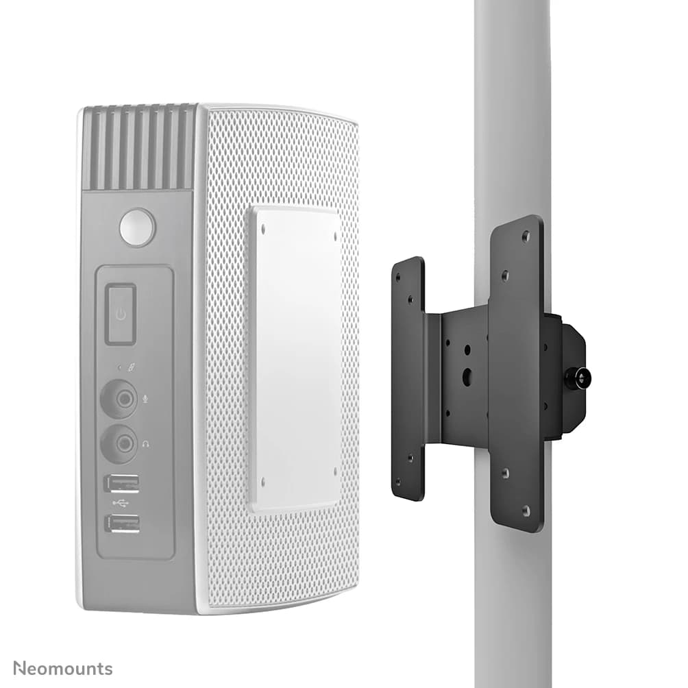 Neomounts THINCLIENT-05 nuc/thin client holder - 124 mm - 124 mm - 82 mm - 460 mm - 285 mm - 295 mm