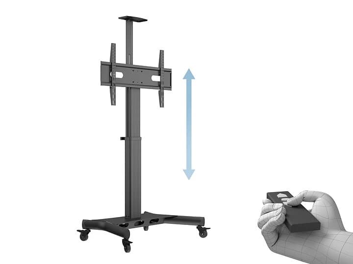 Multibrackets MB5834 M Motorized Public Floorstand Single Pillar