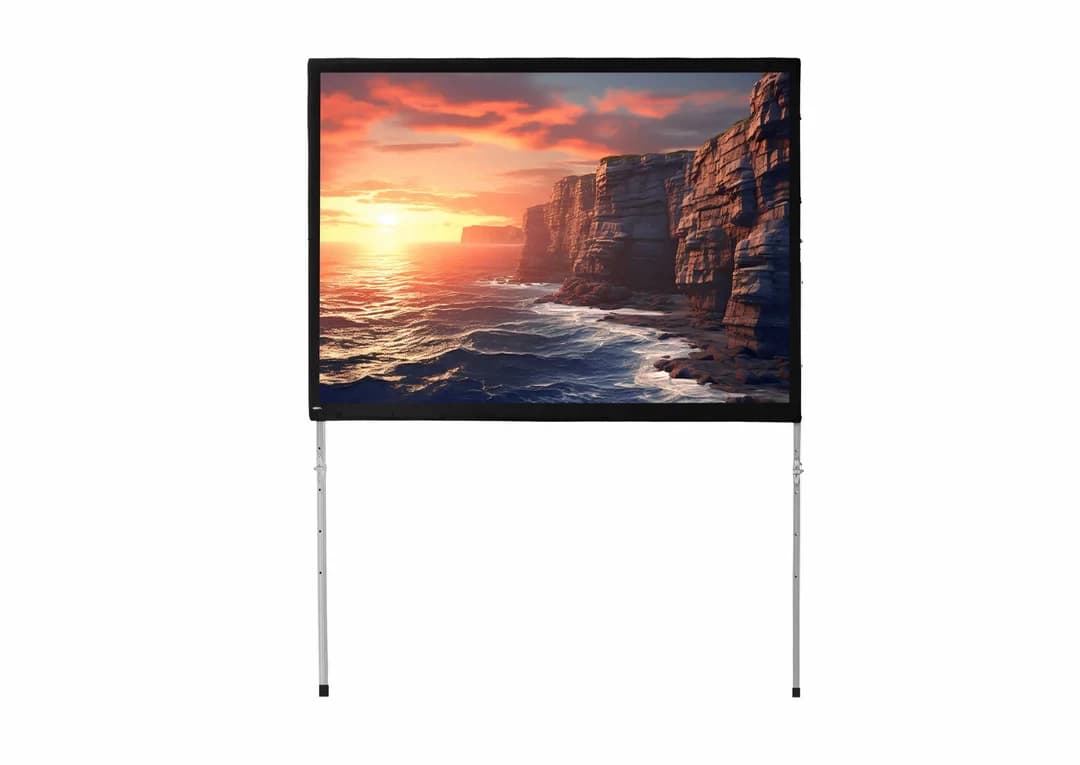 Celexon Mobile Expert 16:10 Ratio 203.2 x 127cm Folding Frame Screen - - Front Projection