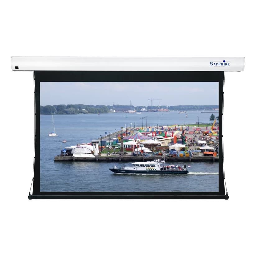 Sapphire 16:10 Ratio - 2.0m Electric Projector Screen - - Tab-Tensioned