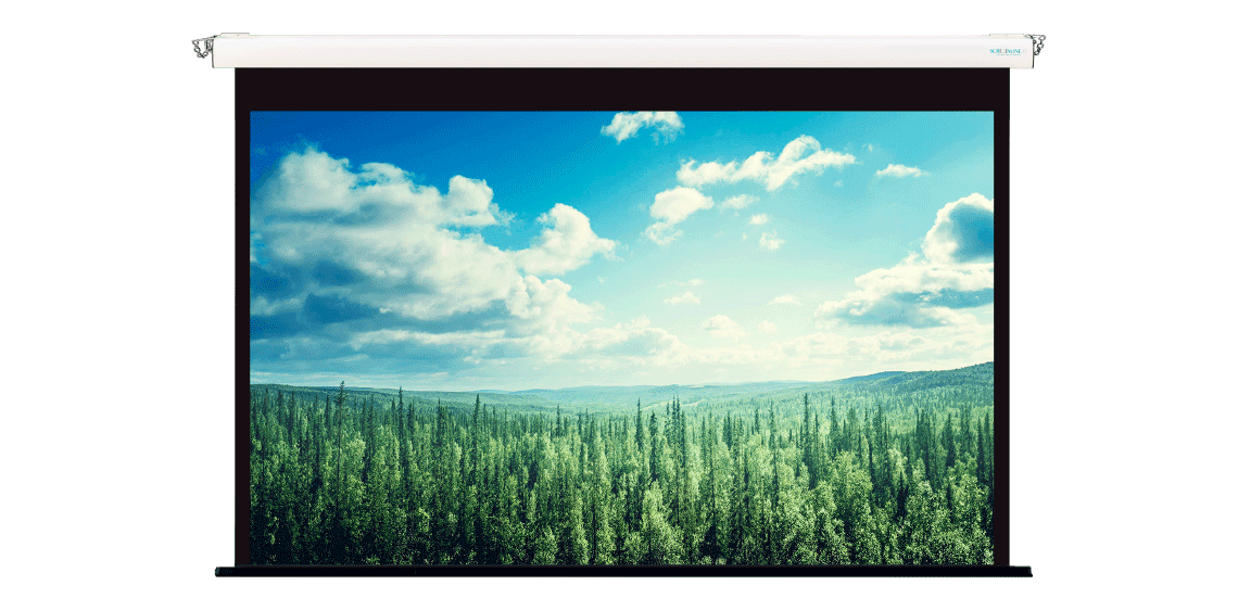 ScreenLine Lodo 4.40m 16:10 Large Venue Electric Projection Screen — manufacturer range image; shown screen may be a different size in this range